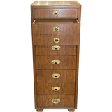 20.75" Unfinished 7 Drawer Drexel Vintage Tallboy #08572