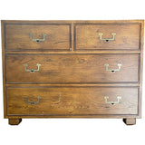 40" Unfinished 4 Drawer Artetacts Vintage Dresser #08710