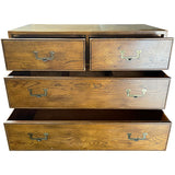 40" Unfinished 4 Drawer Artetacts Vintage Dresser #08710