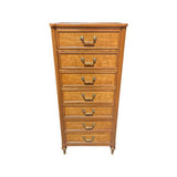 24" Unfinished 7 Drawer kindel Vintage Tallboy #08755