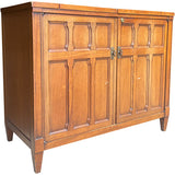 36"-52.5" Unfinished 2 Door Drexel Vintage Bar Cart #08786
