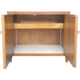 36"-52.5" Unfinished 2 Door Drexel Vintage Bar Cart #08786