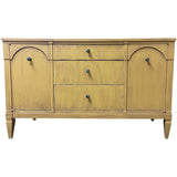 54" Unfinished 2 Door 3 Drawer Vintage Buffet #08793