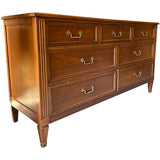 59.5" Unfinished 7 Drawer Kindel Vintage Dresser #08797