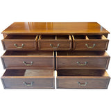 59.5" Unfinished 7 Drawer Kindel Vintage Dresser #08797