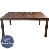 66"-88"-110'' Unfinished Vintage Table Extendable #08803