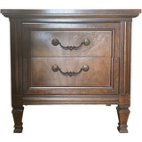 26" Unfinished 2 Drawer Dixie Vintage Single Nightstand #08804