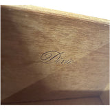 26" Unfinished 2 Drawer Dixie Vintage Single Nightstand #08804