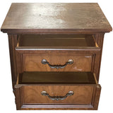 26" Unfinished 2 Drawer Dixie Vintage Single Nightstand #08804