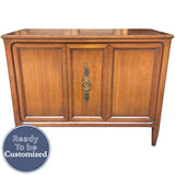 39" Unfinished 2 Door Vintage Buffet #08808