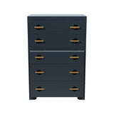 32" Unfinished 5 Drawer Vintage Tallboy #08544