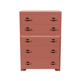 32" Unfinished 5 Drawer Vintage Tallboy #08544