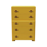 32" Unfinished 5 Drawer Vintage Tallboy #08544