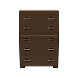 32" Unfinished 5 Drawer Vintage Tallboy #08544