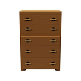 32" Unfinished 5 Drawer Vintage Tallboy #08544