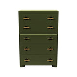 32" Unfinished 5 Drawer Vintage Tallboy #08544