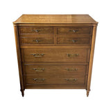 40.5" Unfinished 5 Drawer Drexel Vintage Tallboy #08249