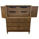 42" Unfinished 3 Drawer 2 Door Drexel Hartman's Vintage Tallboy #08404