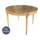 43.5"-79.5" Unfinished Walter of Wabash Vintage Dining Table #08256