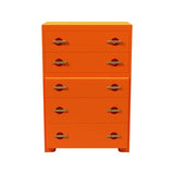 32" Unfinished 5 Drawer Vintage Tallboy #08544