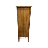 24" Finished 6 Drawer Thomasville Vintage Bamboo Style Tallboy #08314