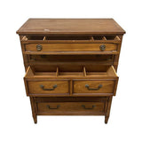 38" Unfinished 5 Drawer Drexel Vintage Tallboy #08409