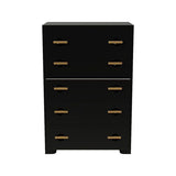 32" Unfinished 5 Drawer Vintage Tallboy #08544