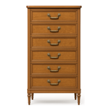 24" Unfinished 7 Drawer kindel Vintage Tallboy #08755