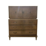 42" Unfinished 3 Drawer 2 Door Drexel Hartman's Vintage Tallboy #08404