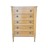 34" Finished 5 Drawer Vintage Tallboy #08497