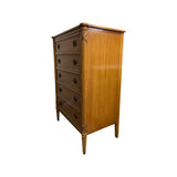 34" Finished 5 Drawer Vintage Tallboy #08497