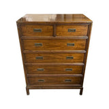 36" Unfinished 5 Drawer Henredon Vintage Tallboy #08252
