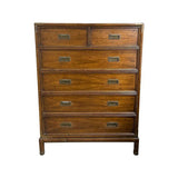 36" Unfinished 5 Drawer Henredon Vintage Tallboy #08252