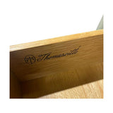 24" Finished 6 Drawer Thomasville Vintage Bamboo Style Tallboy #08314