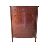 36" Unfinished 5 Drawer Vintage Tallboy #08694
