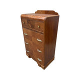 30" Unfinished 4 Drawer Vintage Tallboy #08698