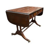 37.5" Unfinished 2 Drawer Vintage Table #07016