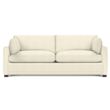 Wells Classic Modern Down-Blend Two Cushion Cushion Sofa 88" Rowe Furniture
