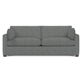 Wells Classic Modern Down-Blend Two Cushion Cushion Sofa 88" Rowe Furniture