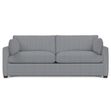 Wells Classic Modern Down-Blend Two Cushion Cushion Sofa 88" Rowe Furniture