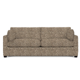 Wells Classic Modern Down-Blend Two Cushion Cushion Sofa 88" Rowe Furniture