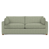 Wells Classic Modern Down-Blend Two Cushion Cushion Sofa 88" Rowe Furniture