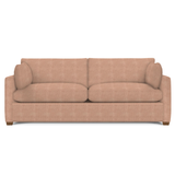 Wells Classic Modern Down-Blend Two Cushion Cushion Sofa 88" Rowe Furniture