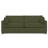 Wells Classic Modern Down-Blend Two Cushion Cushion Sofa 88" Rowe Furniture