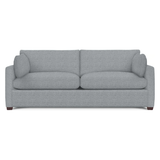 Wells Classic Modern Down-Blend Two Cushion Cushion Sofa 88" Rowe Furniture